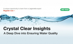Register for this Bio Rad webinar to learn about ensuring water quality
