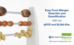 Allergen Testing in Foods - qPCR and ELISA Kits