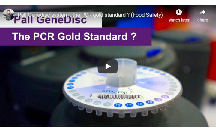 Pall Genedisc System - Ready-to-Use, Gold Standard PCR for Food, Water and Biopharmaceuticals