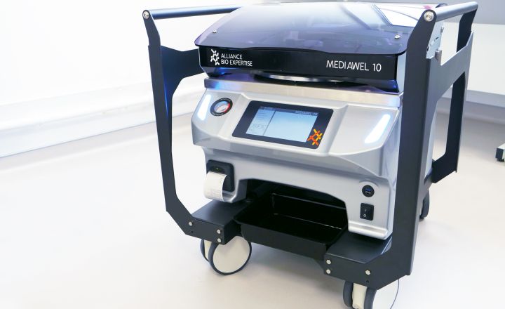 Image of the MEDIAWEL 10 automatic media preparator