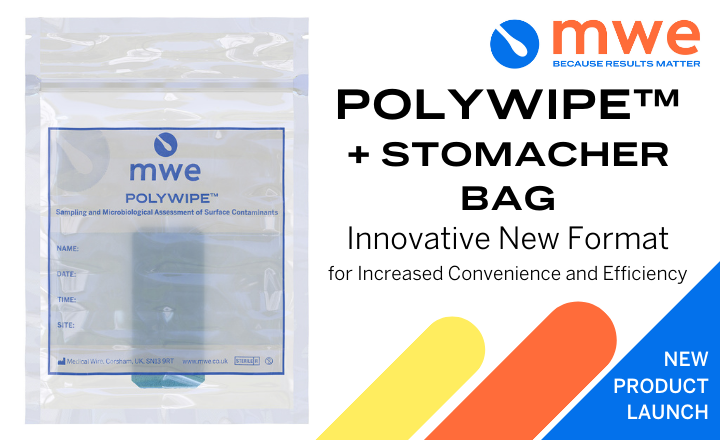 POLYWIPE in sealed Stomacher Bag format to increase convenience and efficiency