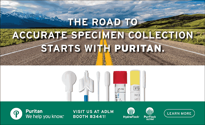 The road to accurate specimen collection starts with Puritan
