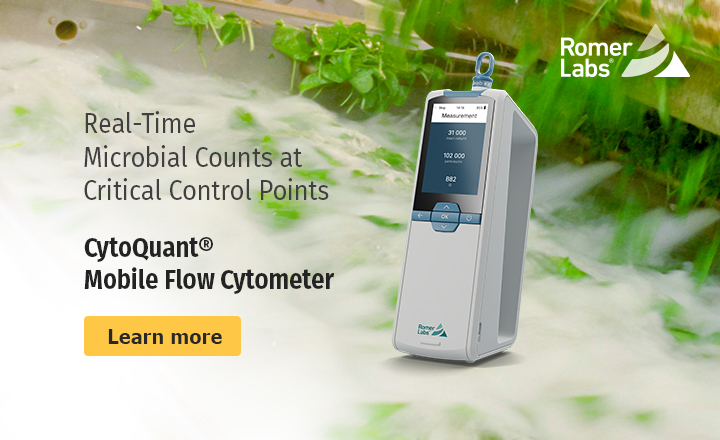 Real-Time Microbial Counts at Critical Control Points with CytoQuant