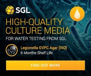 High quality culture media for water testing from SGL