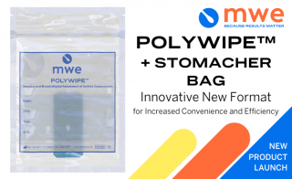 MWE New Product POLYWIPE trade with Stomacher Bag for Surface Sample Collection