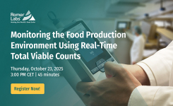 Real-Time Microbial Monitoring in Food Production - Webinar