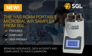 SGL Partners with Pharmagraph to Offer Customers the iVAS Roam Portable Microbial Air Sampler