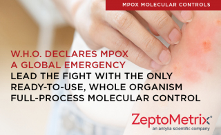 ZeptoMetrix Mpox Controls for QC, Research, and Assay Development